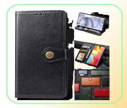 Fashion Flip Phone Case For Samsung Galaxy S8 S9 S10 S20 Plus Ultra S10E Note 8 9 10 Lite Etui Card Holder Leather Wallet Stand Co7430056