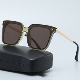 Designer for Women Brand Designerfashion Gradual Colour Retro Sun Glasses Beach Lady Summer Style Sunglasses Female Famous UV400 with Box