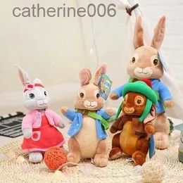 Stuffed Plush Animals Original peter rabbit series lily ben High Quality plush toys Stuffed Plush Doll Toys Birthday Present For ChildL231228