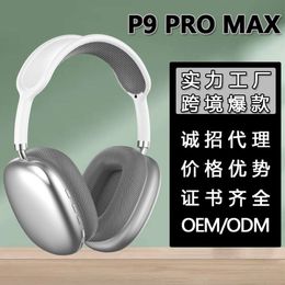 P9pro Max Headphone Wireless Bluetooth Cross Border Stock Bluetooth 5.3 Huaqiangbei Popular Wholesale Earphones