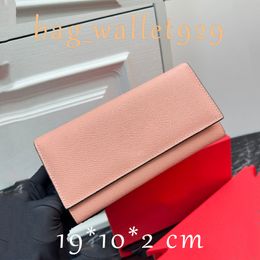 wallet on chain womens purse mini designer bag pink genuine leather luxurys bags with box zippers Chain flip-top Bag shopper Luxury Genuine leather wallets