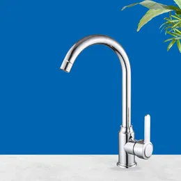 Kitchen Faucets Basin Faucet Water Tap Bathroom Stainless Steel Finish Single Handle Sink Mixer Bath