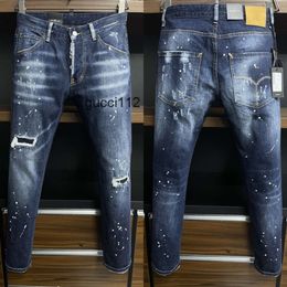 Mens Luxury Designer Denim Jeans d2 dsq2 dsquare 2 Holes Trousers COOLGUY Biker Pants Clothing 8H3Q