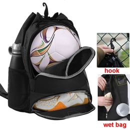 Drawstring Gym Bag Basketball Backpack for Men Sports Women School Boys Shoulder Swim Dry Wet Training Fitness Football Bags 231227