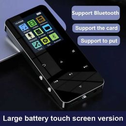 MP3 MP4 Players MP4 Player With Bluetooth Built-in Speaker Touch Key FM Radio Video Play E-book HIFI Metal Music Player 8G 16G 32GB