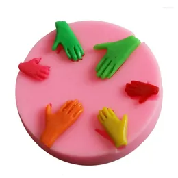 Baking Moulds Hand Silicone Mould Sugar Chocolate Cake Decoration Tool