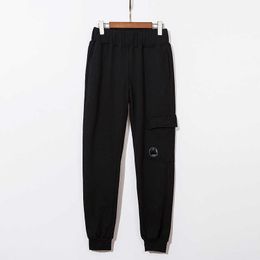 P C Pants Design With Looped Men's And Women's Cps Pants High Street Loose Trendy Personalized Sports P C Sweat Pants Casual Pants Sanitary Fashion Trends Pants 5019