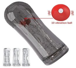 Vibrator Masturbator For Men Mastorbation Real Vagina Soft Pussy Penis Endurance Exercise Vaccum Pocket Cup Male Sex Toys 2208125002961