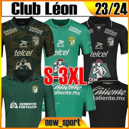 23 24 Club Leon FC Soccer Jerseys LEON Liga MX Special 2023 2024 DAVILA BARREIRO MENESES FERNANDEZ RODRIGUEZ TESILLO RAMIREZ COLOMBATTO Jersey Football Shirts