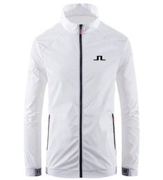 Golf Jackets Summer Men Sun Protection J Lindeberg Fashion Casual Windbreaker Zipper Bomber Wear 2209087817681