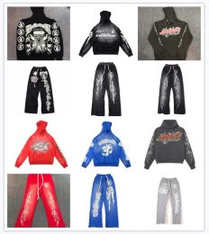 2023 hoodies for men Men Hoodie Sweaters Women Hell and star Studios Records Crewneck Hoodie Long Pants Best Quality