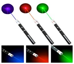 Cheap Laser Pen Purple Red Green 5mW 405nm Laser Pointer Pen Beam For SOS Mounting Night Hunting Teaching Xmas Gift Opp Package1697918