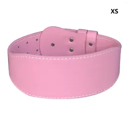 Waist Support Adjustable Strength For Women Sports Accessories Professional XS/S Weight Lifting Belt Lumbar Gym Buckle Pink Equipment