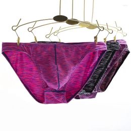 Underpants Men'S Briefs U-Convex Design Sexycomfortable And Breathable Mens Panties Gay Underwarelow Waist