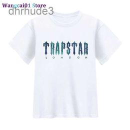 Men's T-shirts Trapstar London Men Women Fashion Father and Son Harajuku Tshirt Parent-child Clothing Casual Short Seve t Shirt O-neck Tees 0320h23 O7XR