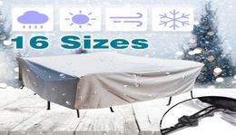 20Size Outdoor Waterproof Dust Proof Covers Furniture Sofa Chair Table Cover Garden Patio Protector Rain Snow Protect Covers T20014997088