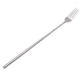 Forks Modern Portable Durable Camping Fork Kitchen Accessories High Quality Metal Versatile Need