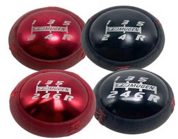 Leather Red Black Shift Knob For Honda CRZ Civic Accord S2000 FA5 FD2 FG2 SI FG43319744