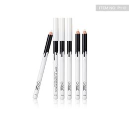 Menow P112 12 piecesbox Makeup Silky Wood Cosmetic White Soft Eyeliner Pencil makeup highlighter pencil7391229