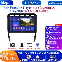 9'' 10.33'' 7862 Intelligent Screen 2din Android Car Radio Multimedia Video Player for Porsche Cayenne 2002 -2010 GPS Carplay 4G