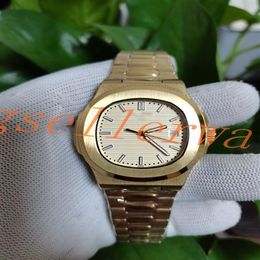 The latest model Classic Series -selling 18K Rose Gold Yellow Dial 40 5mm Asia 2813 Automatic Mechani 5711 Stainless Steel Aut287p