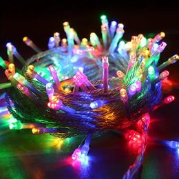 1 Pack LED Lights, USB Lights, 78.74 Inch, Christmas Party Lights, Winding Tree Lights, Star Garden Lights, Festival Lights, Outdoor Garden Lights