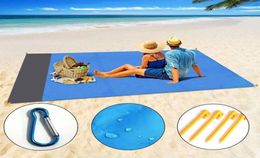 Outdoor Pads Sand Beach Blanket 82039039X79039039Oversized Large Mat Proof Picnic Camping Travel Hiking9684818