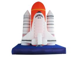 outdoor activities 4m High Giant inflatable spaceship space shuttle Rocket model for advertising8949475
