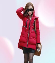 Pregnant Women Clothes Outerwear Plus Size S5XL Maternity Coat Winter Pregnancy Long Sleeve Hooded Thicken Down Casual Coat6481134