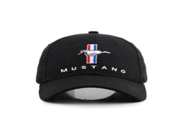 Wide Brim Hats 2021 Black Baseball Cap Sports Racing Car Men039s Sunglasses Moto MUSTANG Moto Motorcycle 3D Embroidery7374347