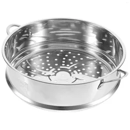 Double Boilers Stainless Steel Steamer Basket For Home Practical Tray Kitchen Supplies Multi-function Buns