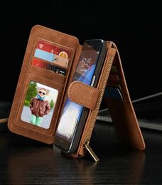 Luxury Universal Wallet Card Slots Leather Case Phone cases Multifunction Cover For Samsung Galaxy S9 S10 S21 plus Ultra Note 9 101416779