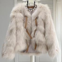 Women's Jackets 2023 Autumn And Winter Toca Imitation Fur Internet Celebrity Young Korean Women Short Furry Coat