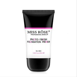 MISS ROSE Face Makeup Primer Facial Smoothing Transparent Face Moisturising Base Isolation Primer Cream Foundation Primer 25ml Base En Crema Base