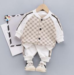 Baby Tracksuit Autumn Children Clothing Boys Sets Tracksuits Baby Girls Clothes Casual Print Cotton Suit Costume For Kids4858416