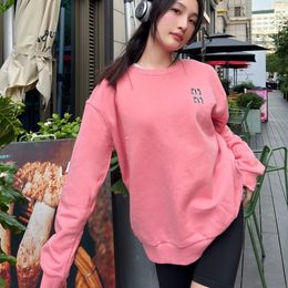 Luxury couturier clothing Handmade beaded letter sweater High quality sweater knit outerwear Women's fall/winter warm jumper design knit