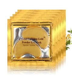 Gold Moisturising Eye Mask Eye Patches Crystal Collagen Hydrating Face Masks AntiAging Wrinkle Skin Care7082306