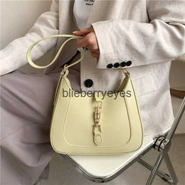 Shoulder Bags Top Quality Luxury Purses and Handbags Designer Leather Crossbody for Women Dual Straps Underarm A Mainblieberryeyes
