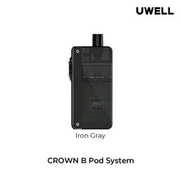 Original Uwell Crown B Pod System Kit 35W 1150mAh Battery 3.5ml Cartridge PA Coil 510 Drip Tip Vaporizer Electronic Cigarette