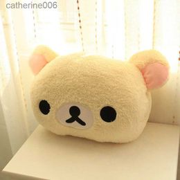 Stuffed Plush Animals Rilakkuma Plush Peluche Toy Kiiroitori Chick Couple Rilakkuma Pillow Teddy Bear Stuffed Doll Hand Warmer Winter Xmas Kid GiftL231228