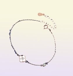 Women039s Lucky Charm Bracelets Chain Bracelet FourLeaf Clover 2021 Fashion Jewelry Wedding Party Gifts9481096