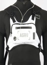 Chest Rig Bag Tactical Vest Harness Front Pack Pouch Holster Vest Rig Hip Hop Streetwear Functional Chest Bag for Men Waist6820416