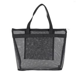 Storage Bags Mesh Quick Dry Simple Tote Bag Will Not Hold Sand Or Water Toiletry Bath Organizer