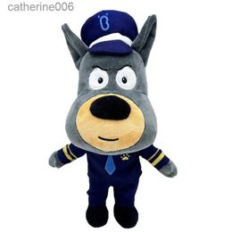 Stuffed Plush Animals 30cm Sheriff Labrador Dog Plush Toy Stuffed Animal Anime Security Sergeant Labrador Wolf Dog PoliceOfficer Doll Soft Toys GiftsL231228