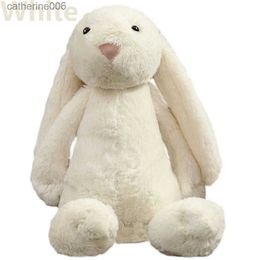 Stuffed Plush Animals Many Size Soft Stuffed Animals Kids Long Ear bunny Rabbit Sleeping Cute Cartoon Plush Toy Animal Dolls Children Birthday GiftL231228