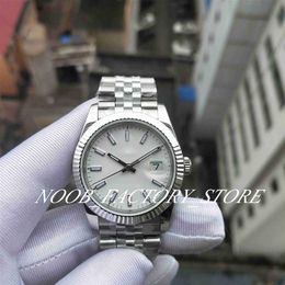Factory s Watch 2 Colour Super BP Watches Classic 2813 Automatic Movement 36mm Blue White Dial Strap Stainless Steel Bezel Case290S