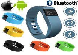 TW64 Smart Wristband Fitness Activity Tracker Bluetooth 40 Smartband Sport Bracelet Pedometer For IOS Samsung Android Cellphones 6514530