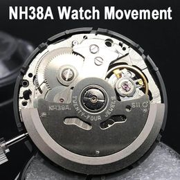 japan nh38a mechanical movement high quality brand automatic selfwinding movt replacement nh38 24 jewels import mechanism267G