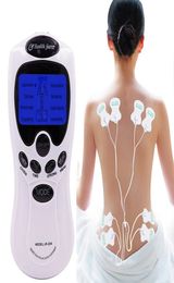 Fast Ship English Keys Herald Tens 8 Pads Acupuncture Health Gadgets Care Full Body Massager Digital Therapy Machine For Back Neck5699976