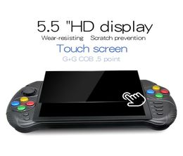 Powkiddy X15 Andriod Handheld Game Console Nostalgic host 55 INCH 1280720 Screen quad core 2G RAM 32G ROM Video Player6700912